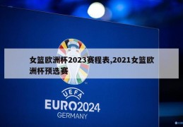 女篮欧洲杯2023赛程表,2021女篮欧洲杯预选赛