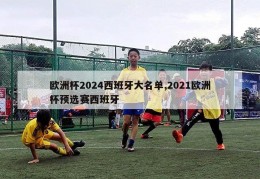 欧洲杯2024西班牙大名单,2021欧洲杯预选赛西班牙