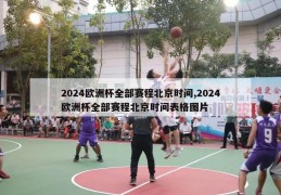 2024欧洲杯全部赛程北京时间,2024欧洲杯全部赛程北京时间表格图片